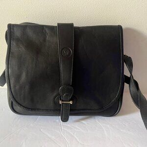 VINTAGE JUGAR LEATHER SADDLE BAG CROSSBODY BAG